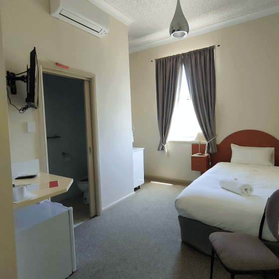 Single Hotel Room with Ensuite